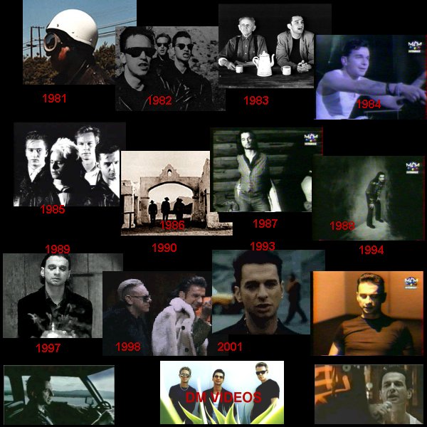 CLIP VIDEOS de DEPECHE MODE