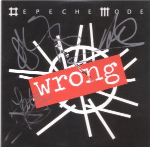 WRONG Promo autographed by DM