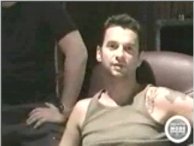 David Gahan en studio , Septembre 2000